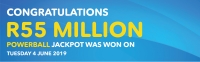 Dream come true for R55 Million PowerBall winner
