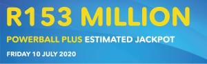 R153 MILLION POWERBALL PLUS JACKPOT UP FOR GRABS