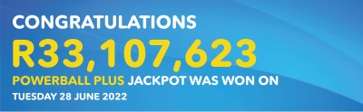 PENSIONER FROM RUSTENBURG WINS R33 MILLION POWERBALL PLUS JACKPOT